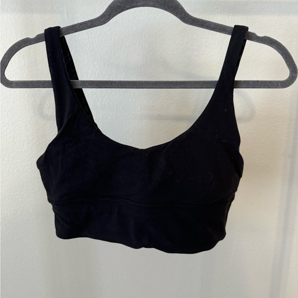 Black lululemon align bra size 8